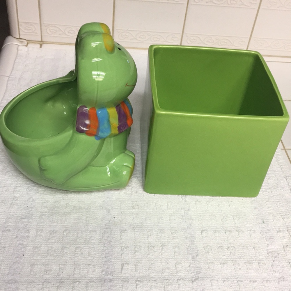 Set/2 🐸 Ceramic Containers - Picture 4 of 12